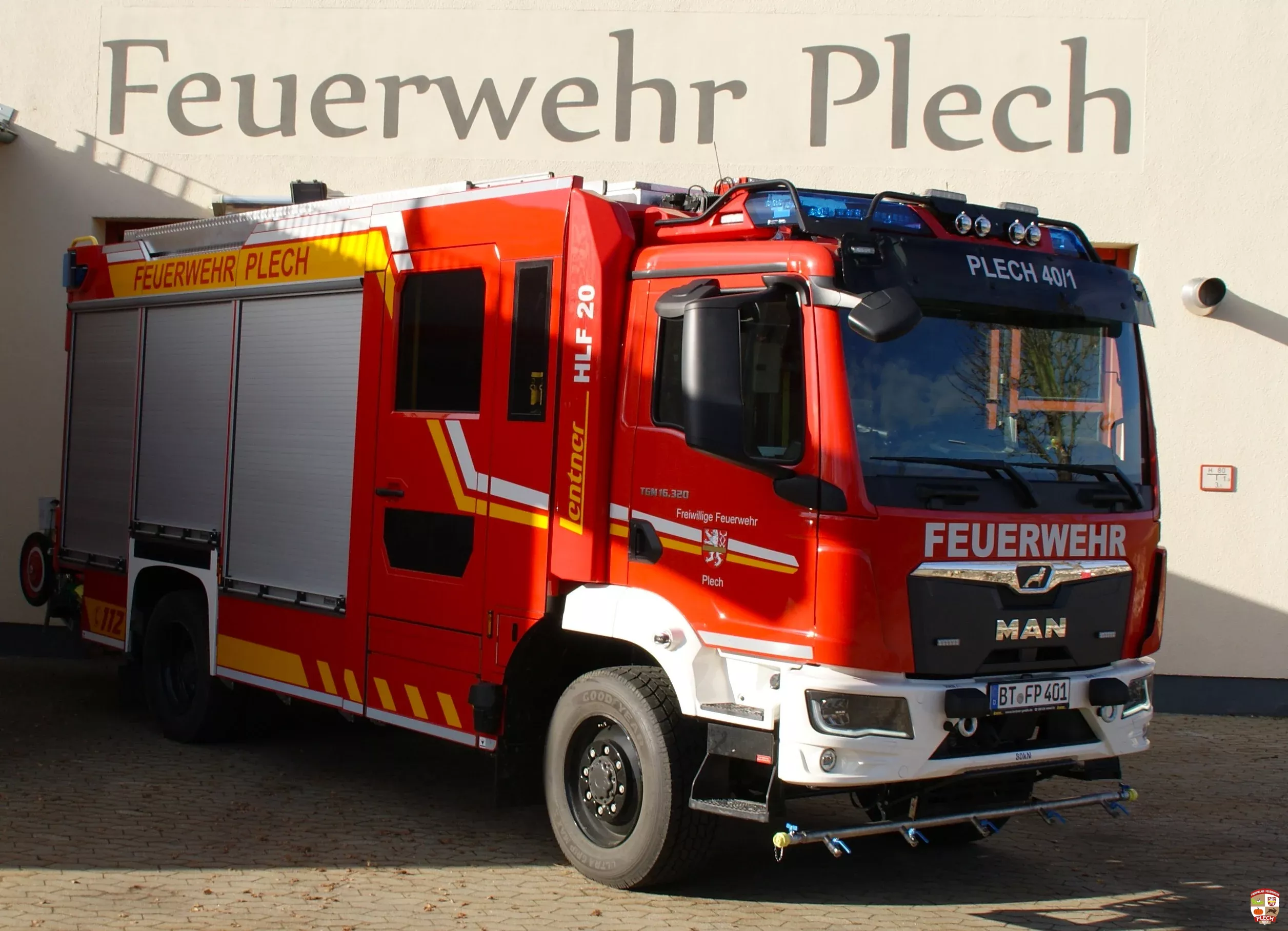 Das Hilfeleistungslöschgruppenfahrzeug der FF Plech